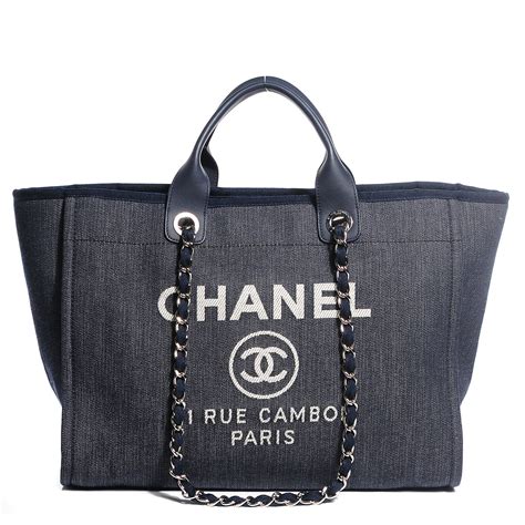 chanel tote fabric